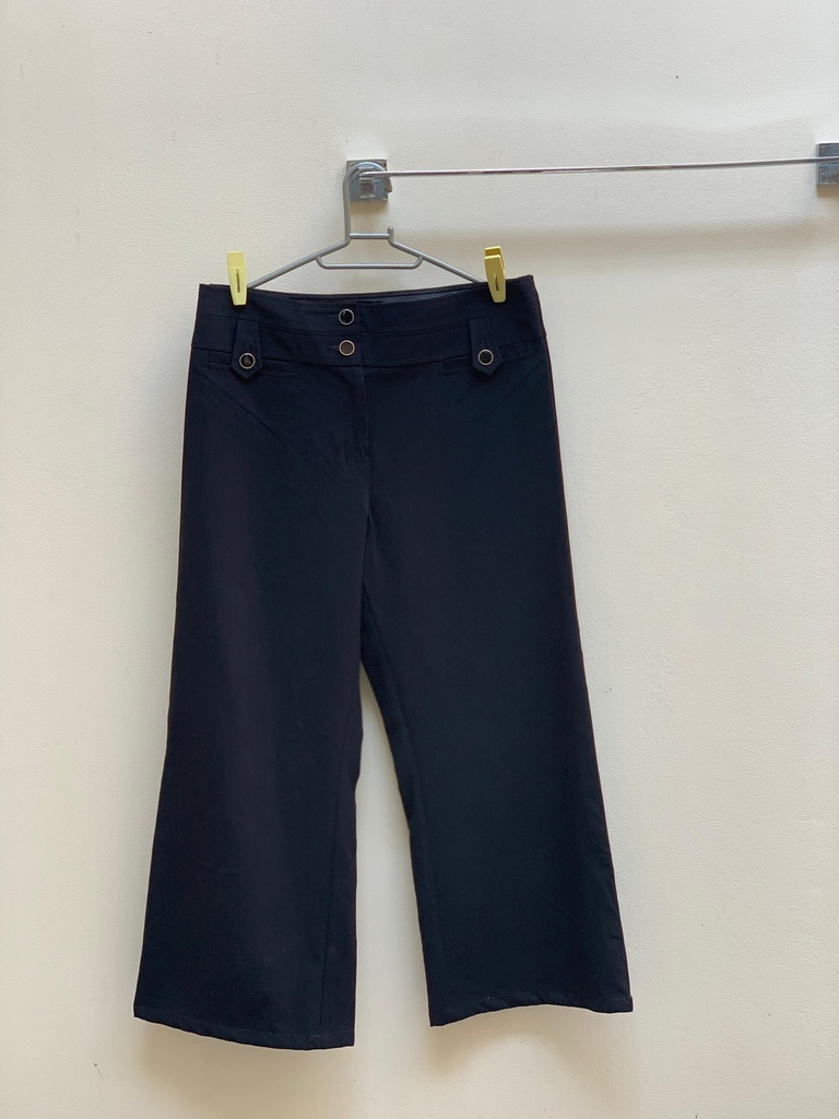 black basic pant
