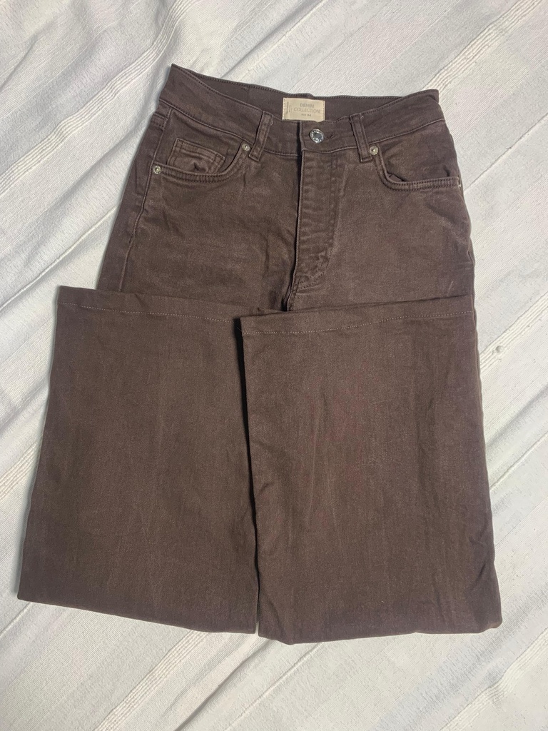 brown baggy pants