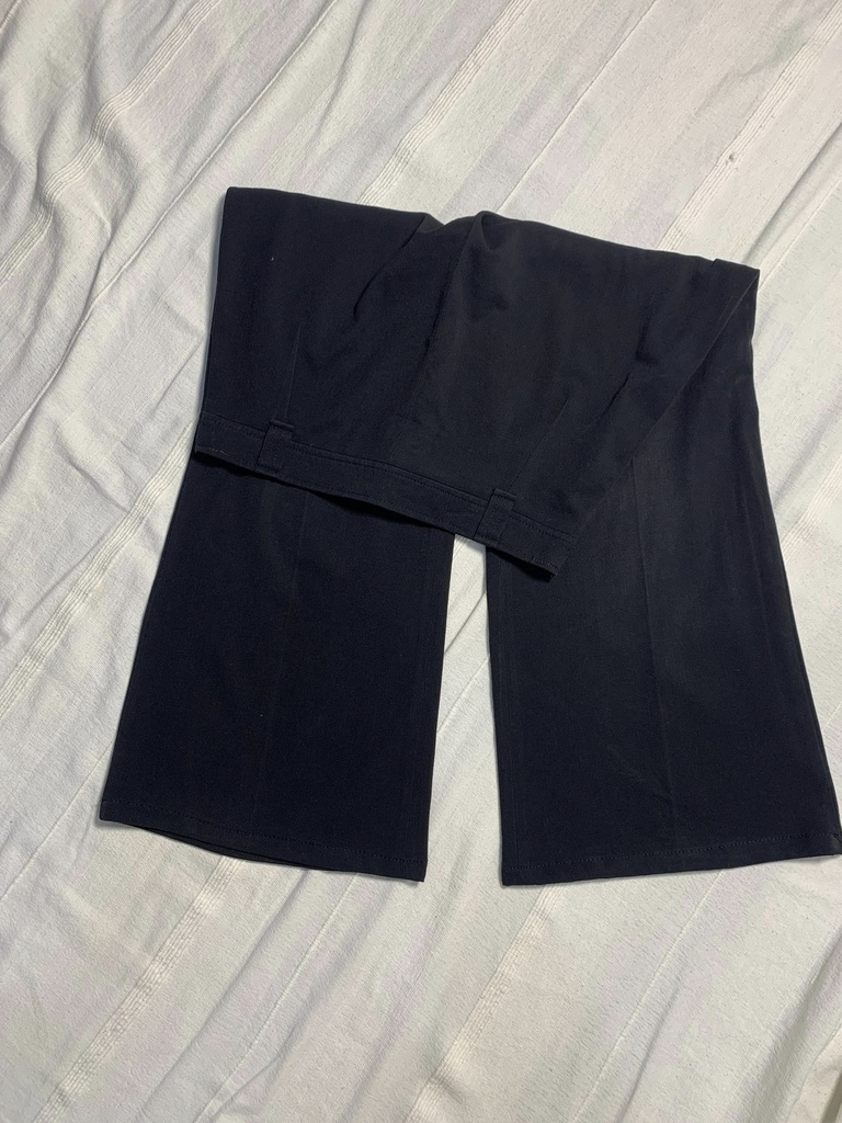 Black formal pants
