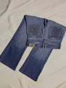 Dark blue jeans