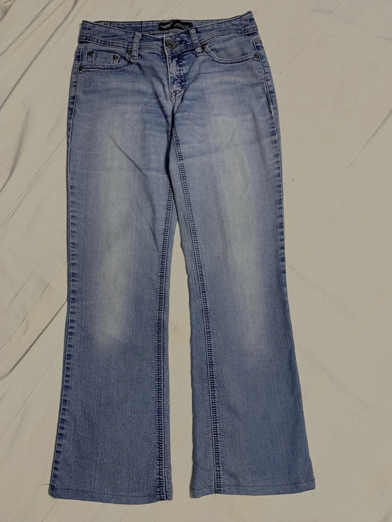 light blue jeans