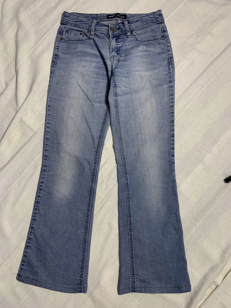 light blue jeans