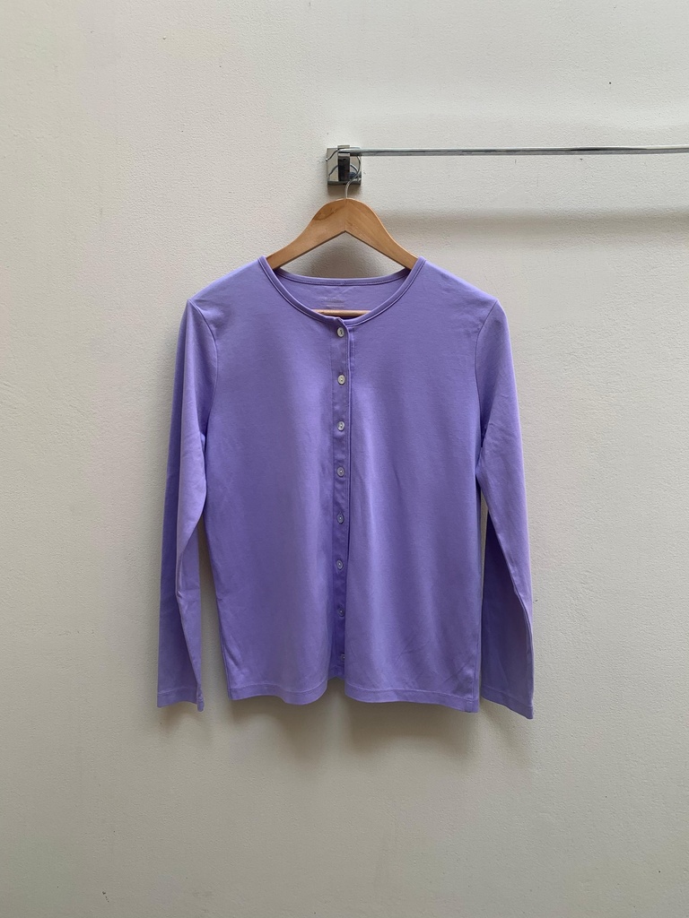 Lilac Soft Cardigan Top