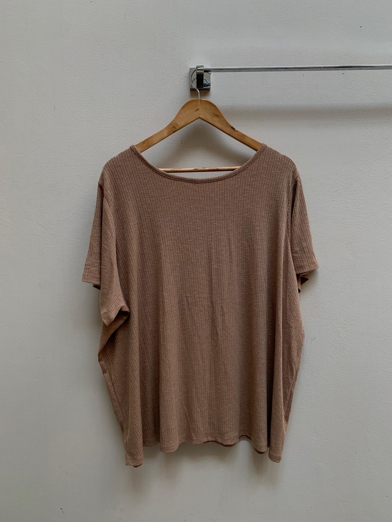 Textured Beige Top