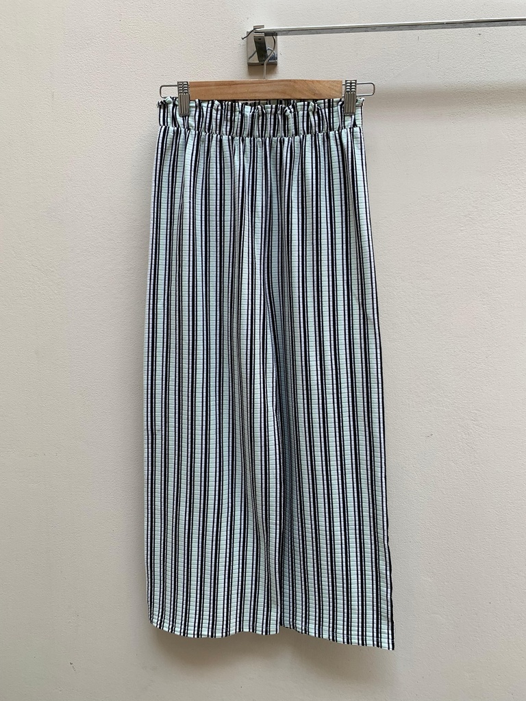 Stripped Stretchable trouser
