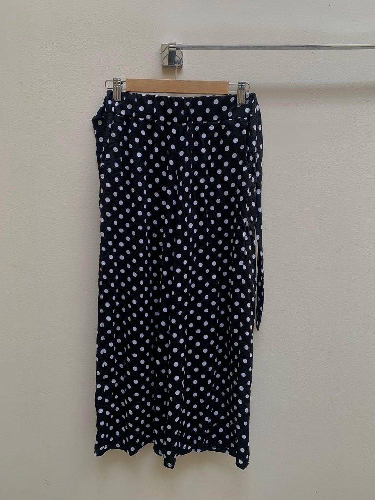 Polkadots plazzo trousers