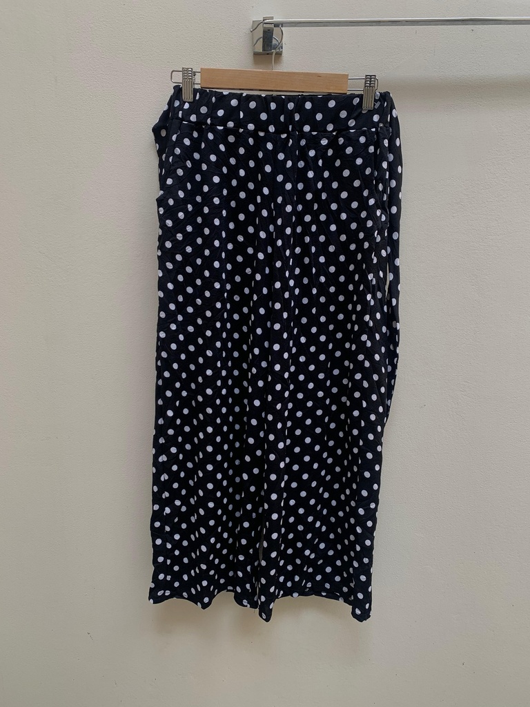 Polkadots plazzo trousers