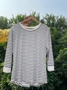 Black and white lining shirt