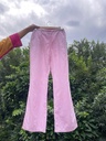 Pale Pink Flared Pants