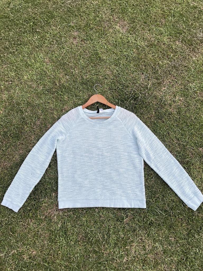 light blue shirt