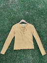 Yellow stripped shirt