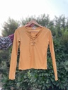Yellow stripped shirt