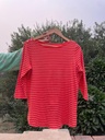 Striped orange Shirt