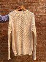 Off white knitted sweater