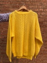 Yellow Knitted Sweater