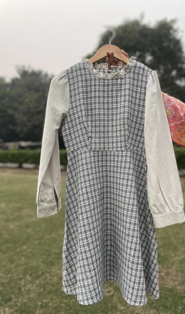 Monochrome Mini Dress