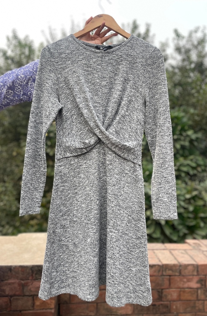 Grey Mini Dress
