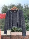 Open Front Long Sleeve Sweater