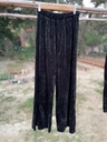 Black Velvet Trousers