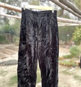 black velvet trousers