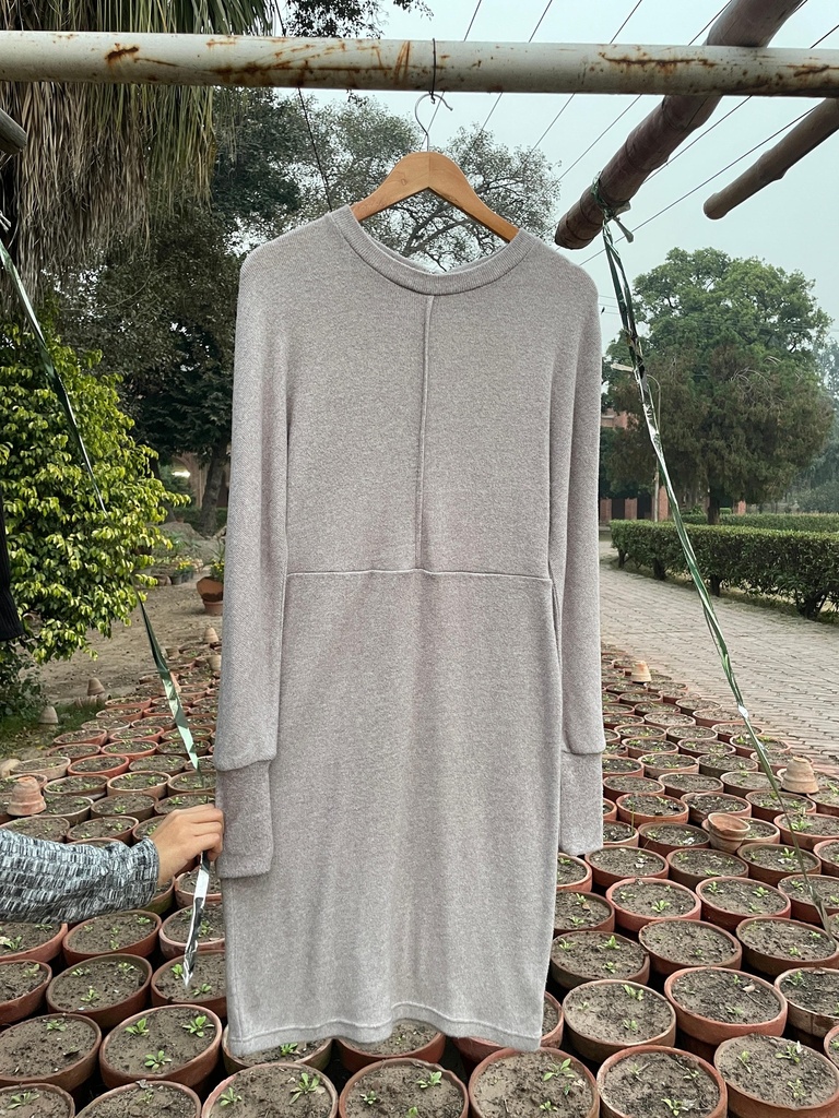 Grey Long Sweater