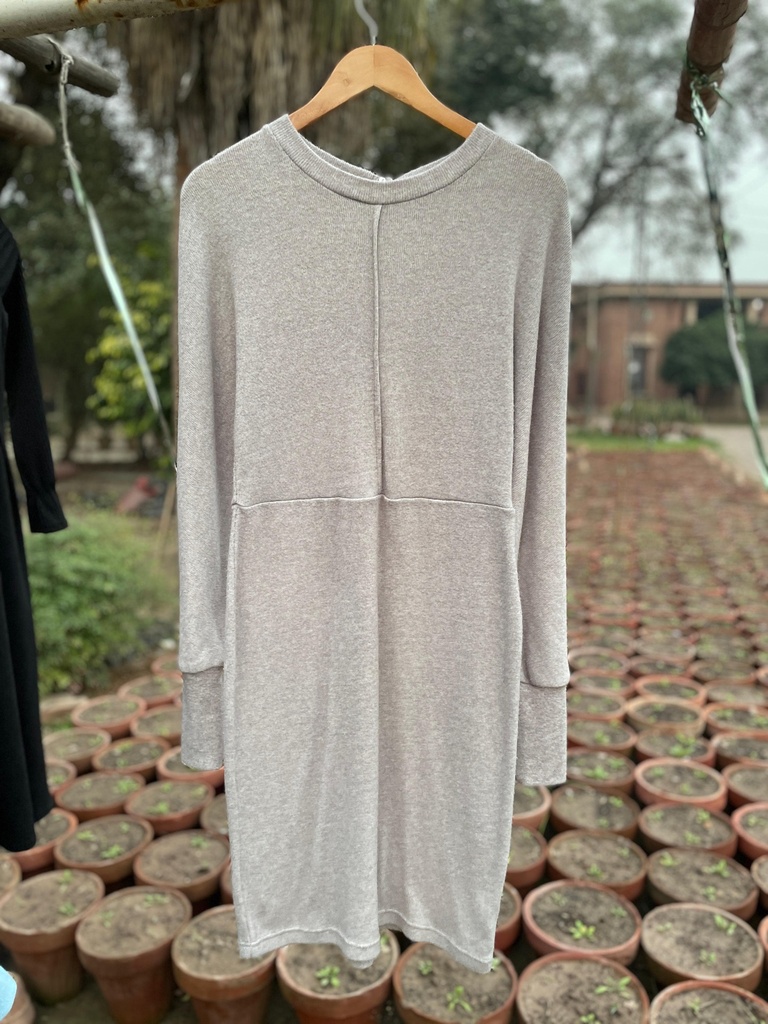 Grey Long Sweater