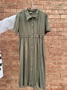 Khaki Green Dress
