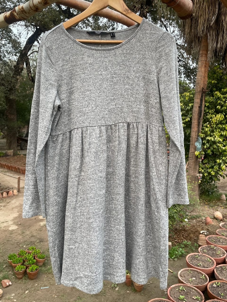 Long Sleeves Mini Dress