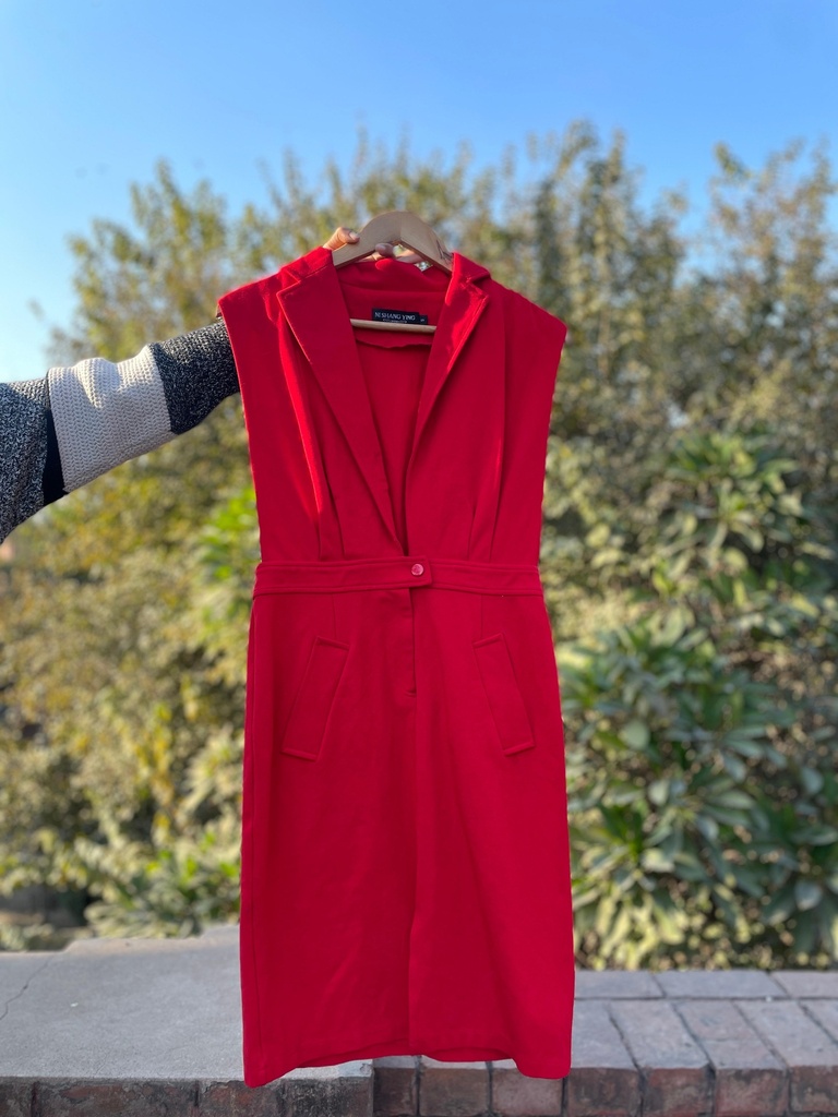 Cherry Red Coat