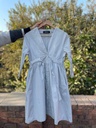 Grey Blazer Dress