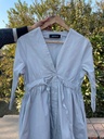 Grey Blazer Dress