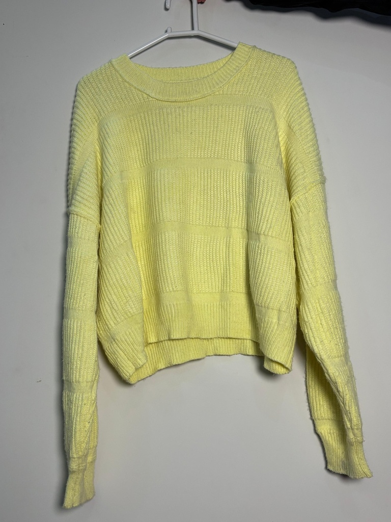 Lemon Knitted Sweater