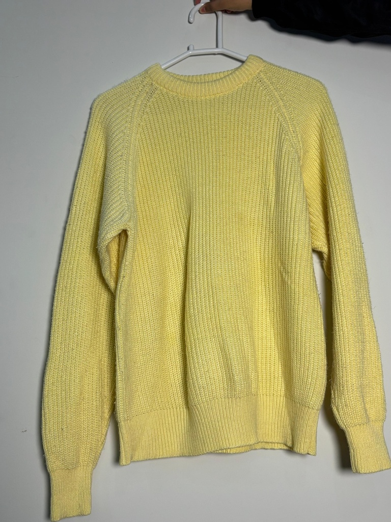 Cream Knitted Sweater