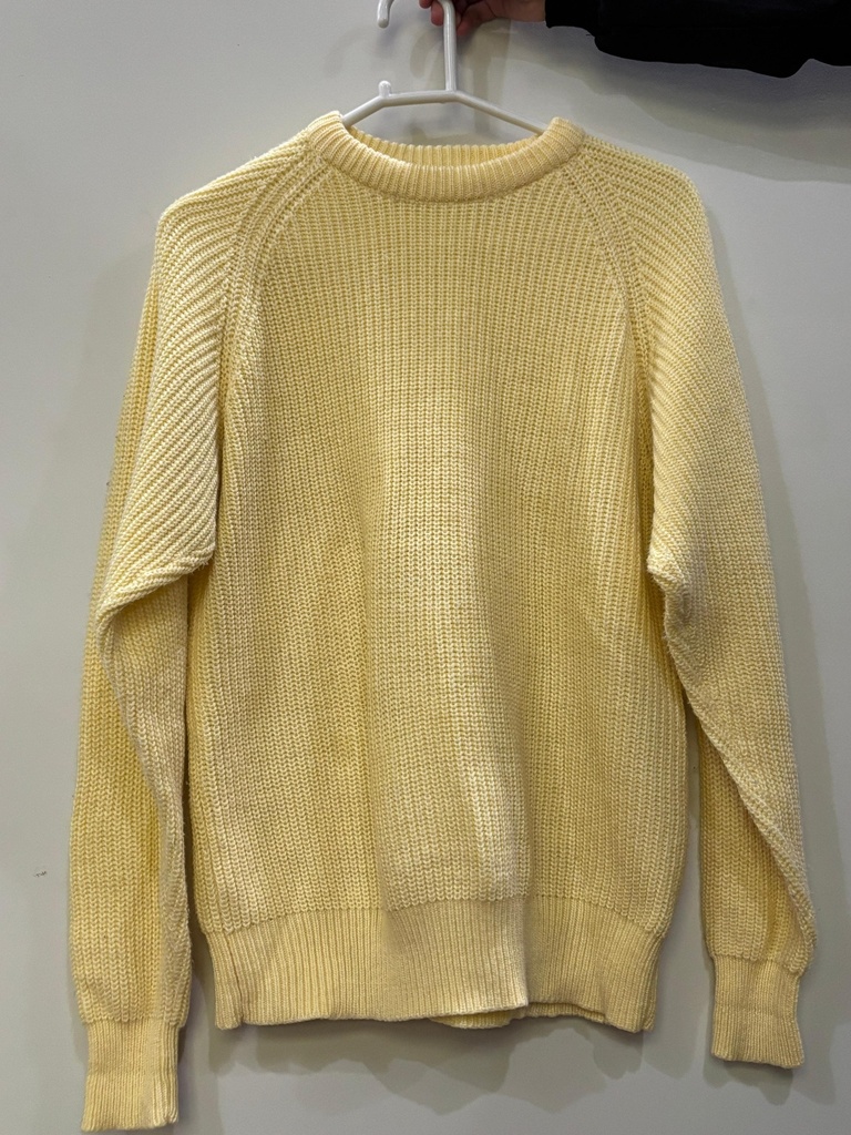 Cream Knitted Sweater