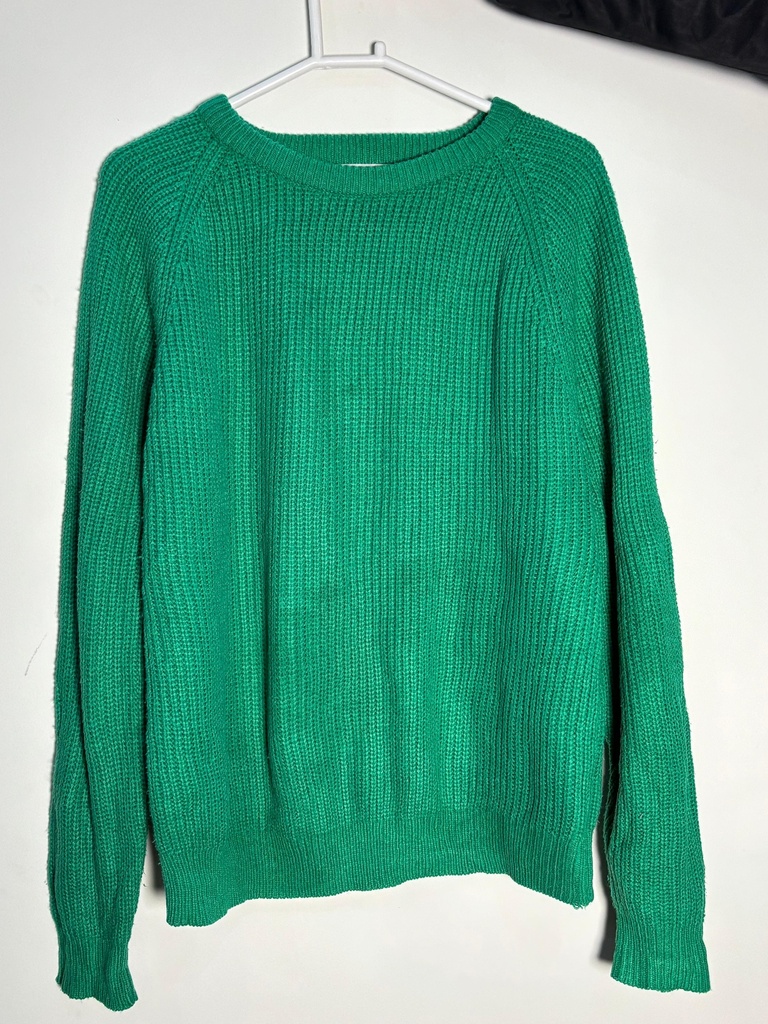 Green Knitted Sweater