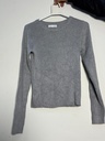 Grey Fitted Top