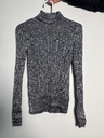 Dark Grey High neck Top