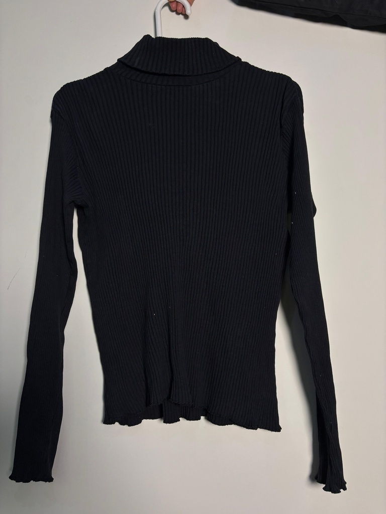 Black High neck Top