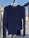 Blue Fitted Top