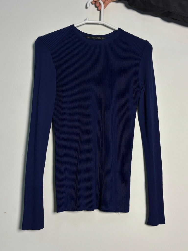 Blue Fitted Top