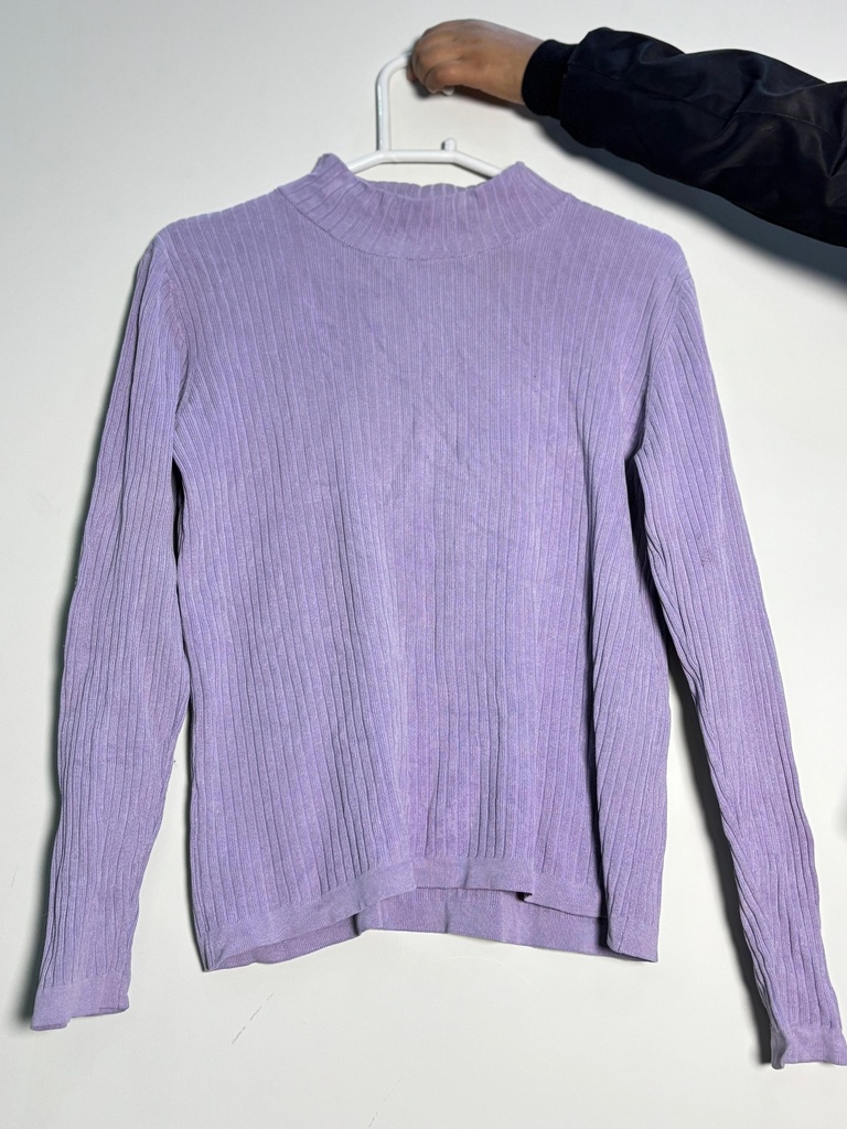 Purple Fitted Top