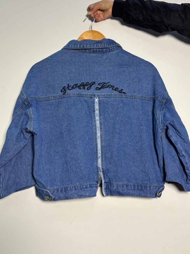 Cropped Denim Jacket