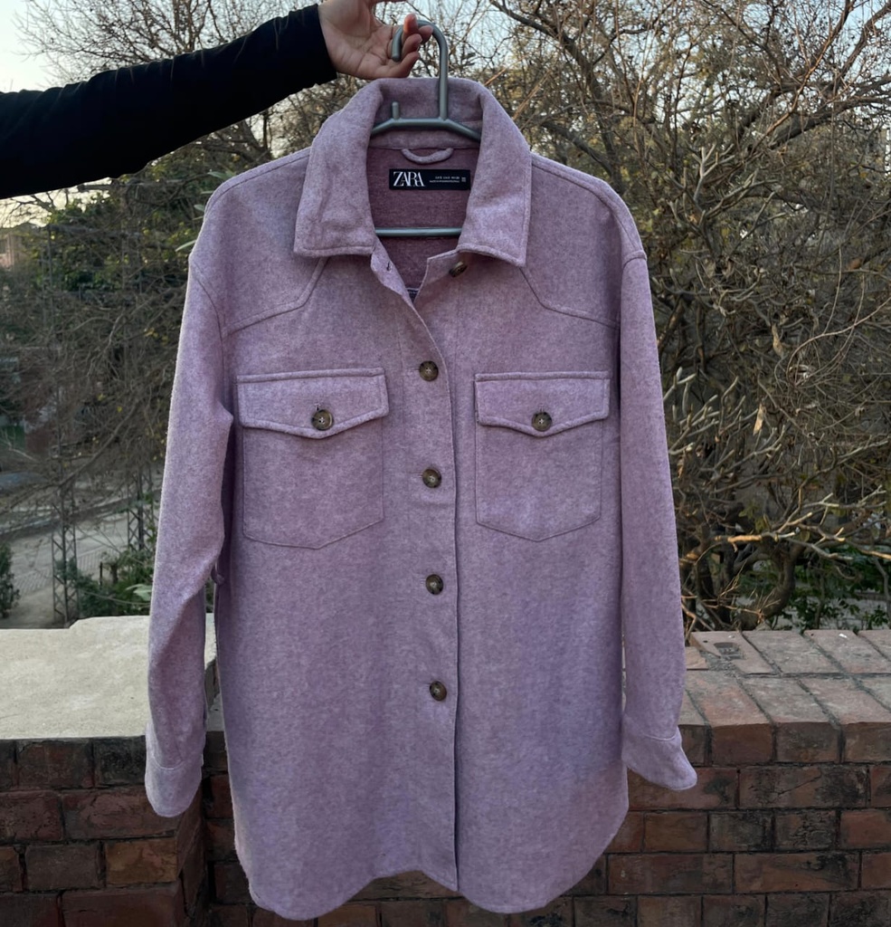 Purple Shacket 