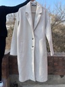 White Long Blazer