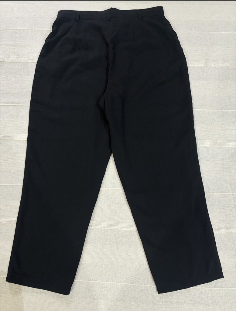 Black formal pants