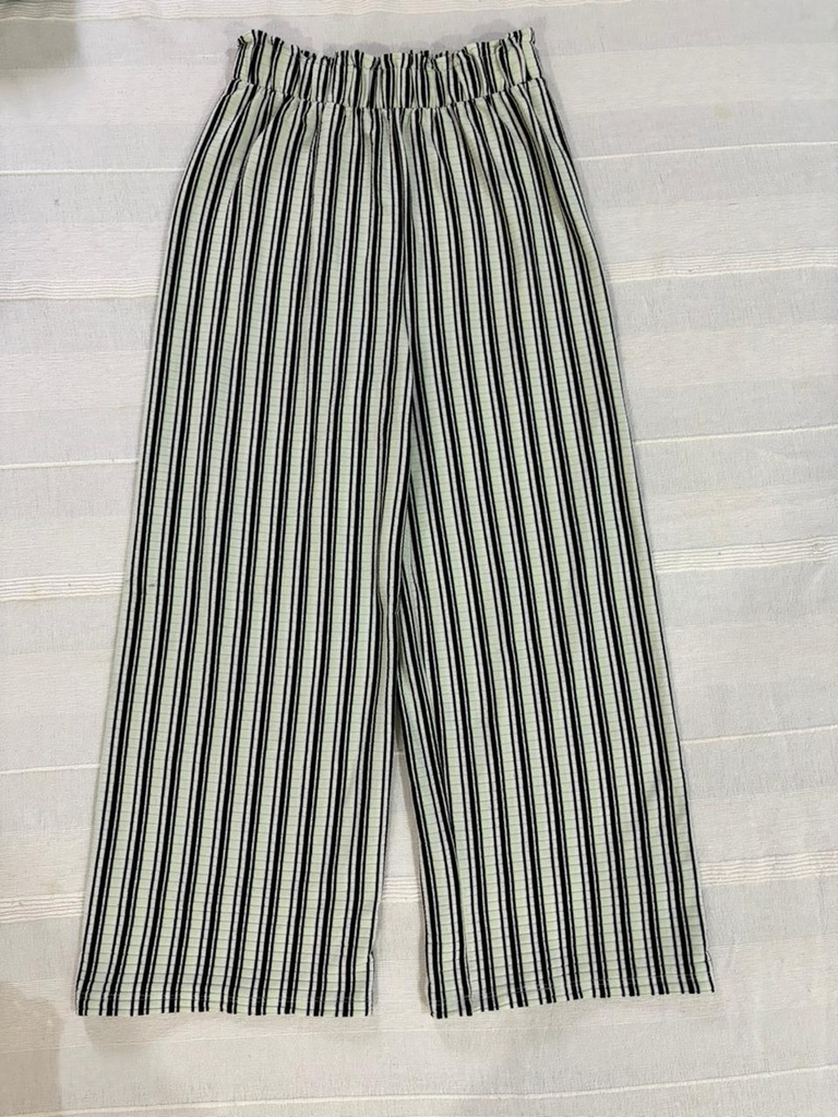 Stripped Stretchable trouser