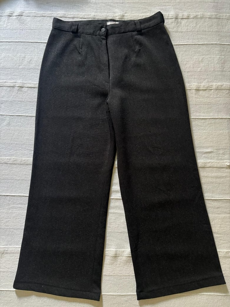 Charcoal Straight Leg Pants