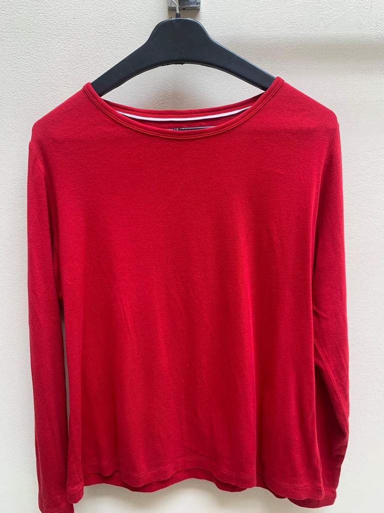 Plain red full sleeve shirt