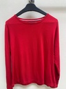 Plain red full sleeve shirt