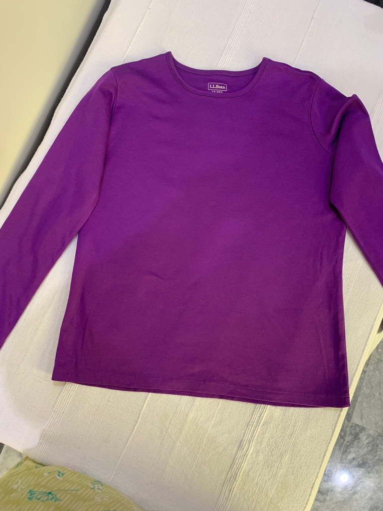 Plain Purple Basic Shirt